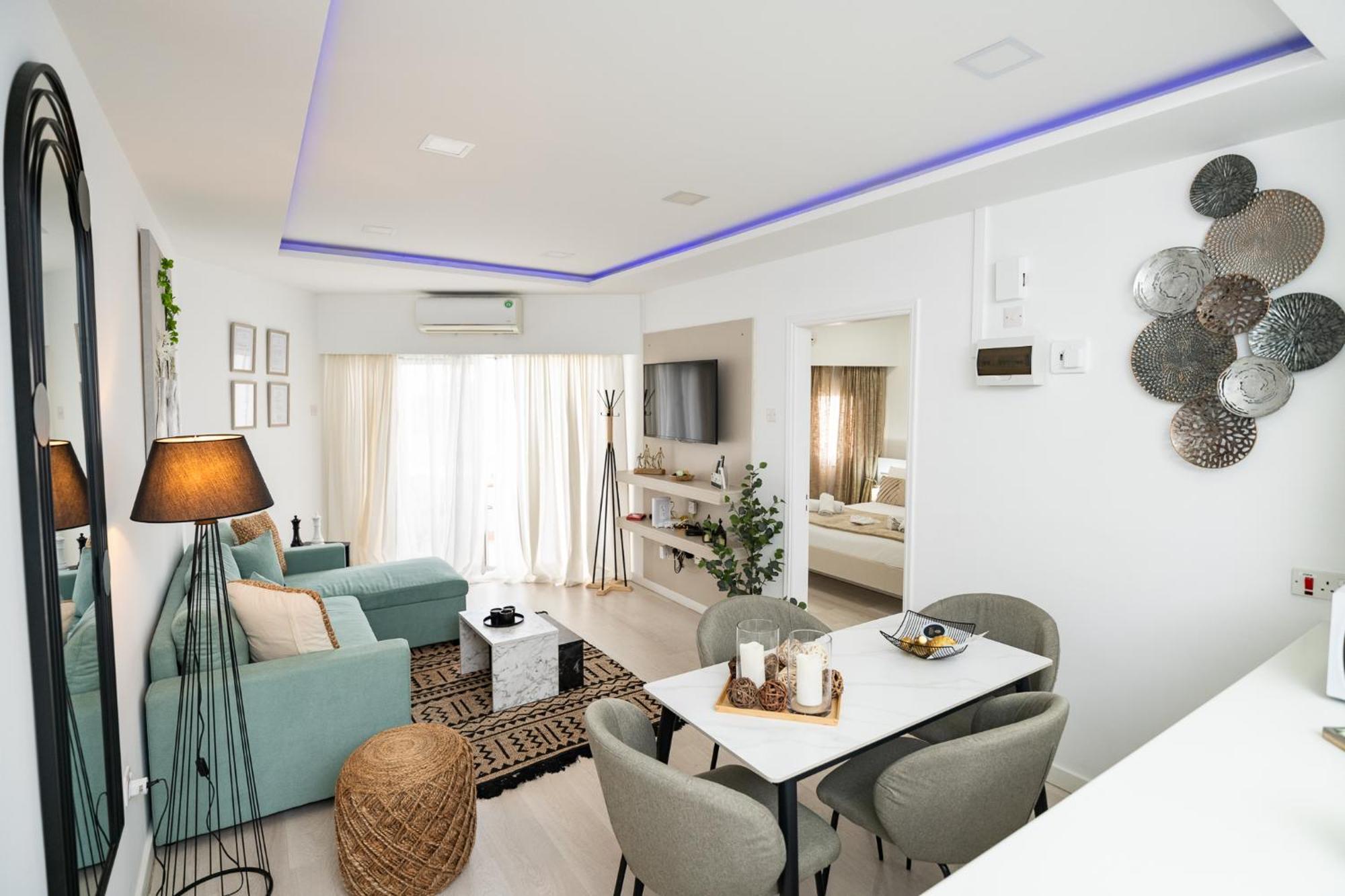 Lazuli Beach & Pool Apartment 501 لارنكا المظهر الخارجي الصورة