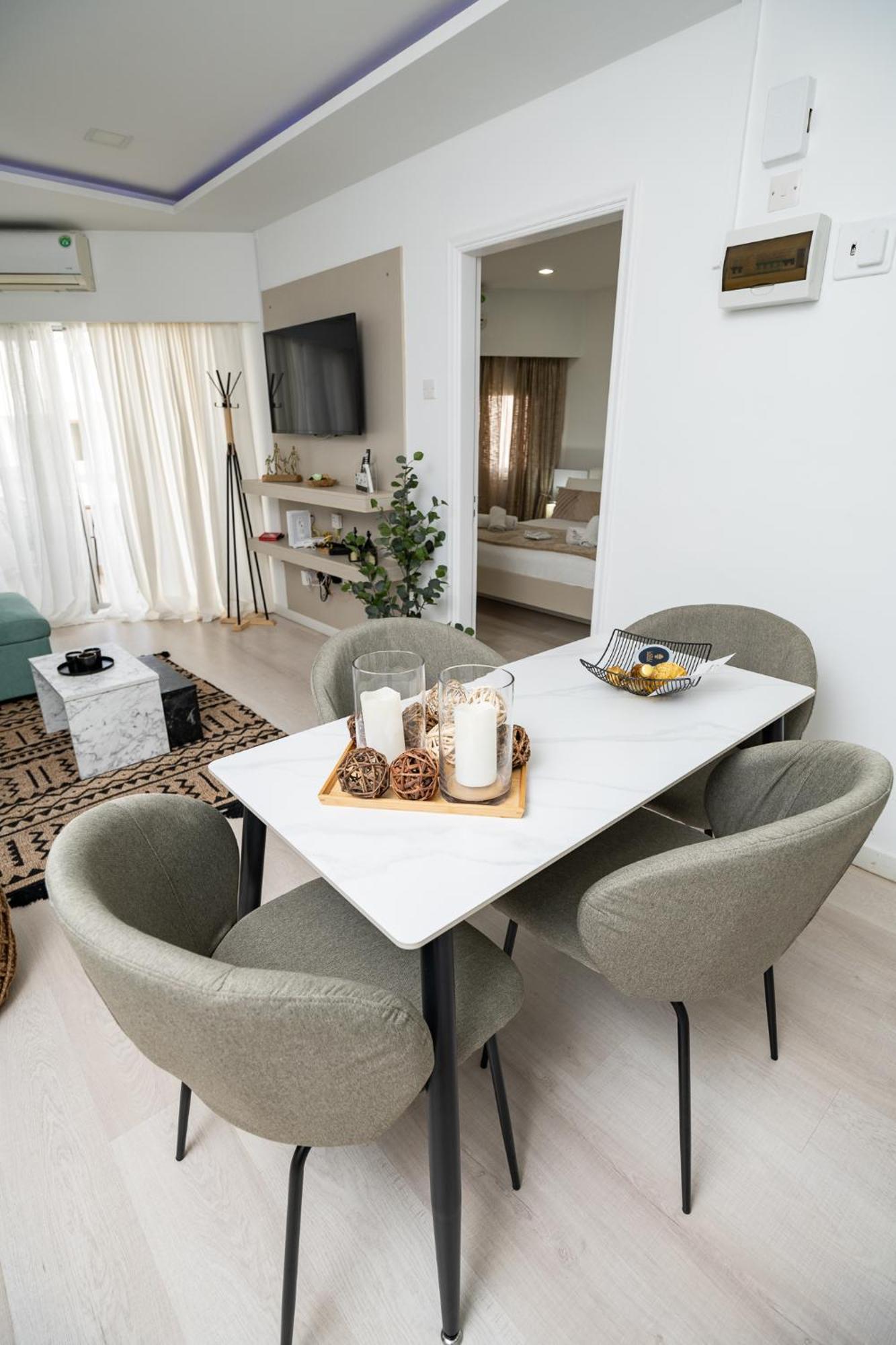 Lazuli Beach & Pool Apartment 501 لارنكا المظهر الخارجي الصورة