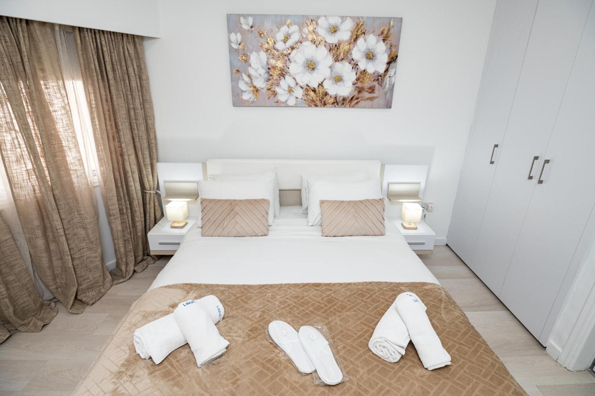Lazuli Beach & Pool Apartment 501 لارنكا المظهر الخارجي الصورة